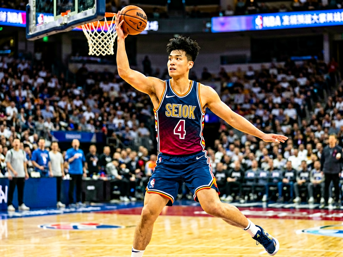 篮球赛事内容板块，展示NBA与CBA赛场